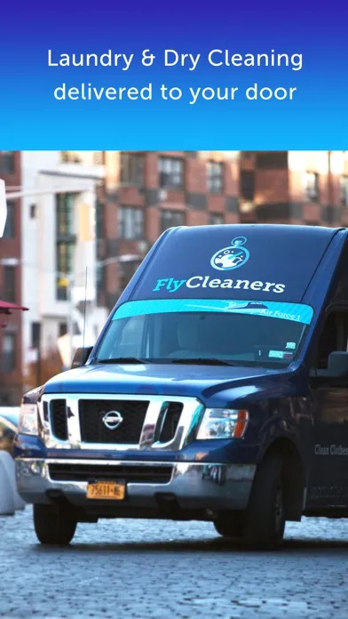 Tangkapan layar FlyCleaners Laundry On-Demand