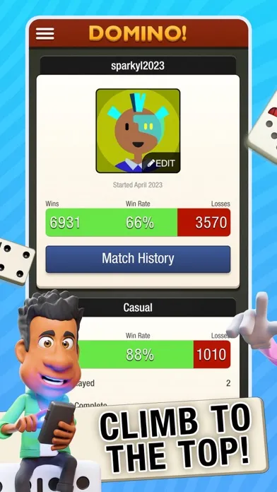 Screenshot di Domino! - Multiplayer Dominoes