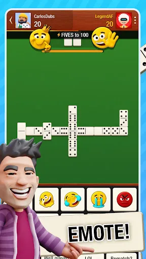 Domino! Multiplayer Dominoes سکرین شاٹس