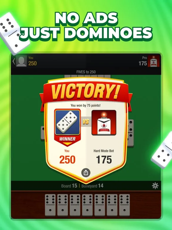 Captures d'écran de Domino! Solo iPad 