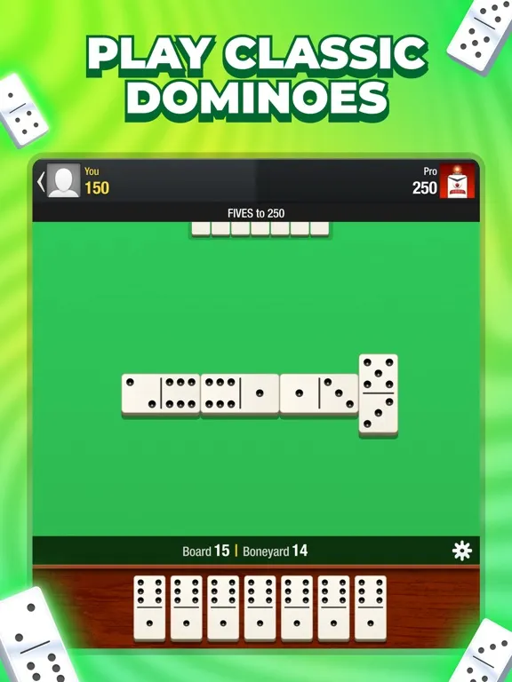 Captures d'écran de Domino! Solo iPad 