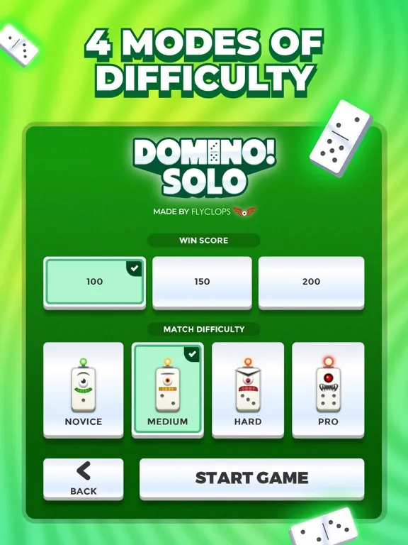 Captures d'écran de Domino! Solo iPad 