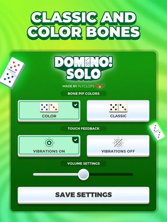 Captures d'écran de Domino! Solo iPad 