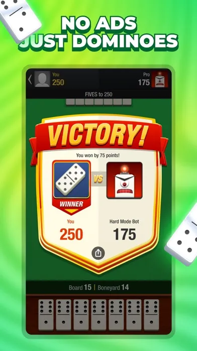 Captures d'écran de Domino! Solo