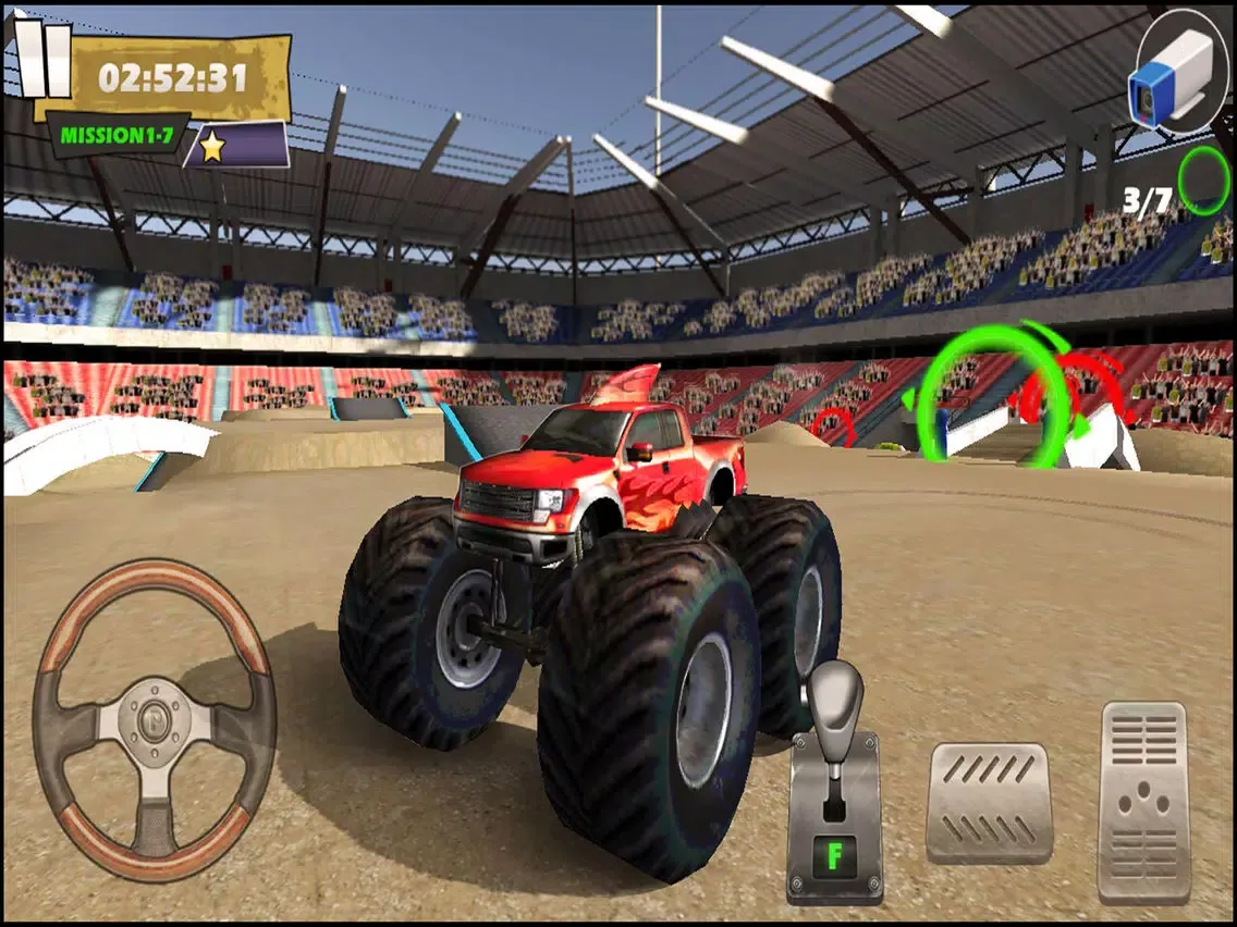 ภาพหน้าจอของ Monster Truck – An Exciting Monster Truck 3D Game iPad 