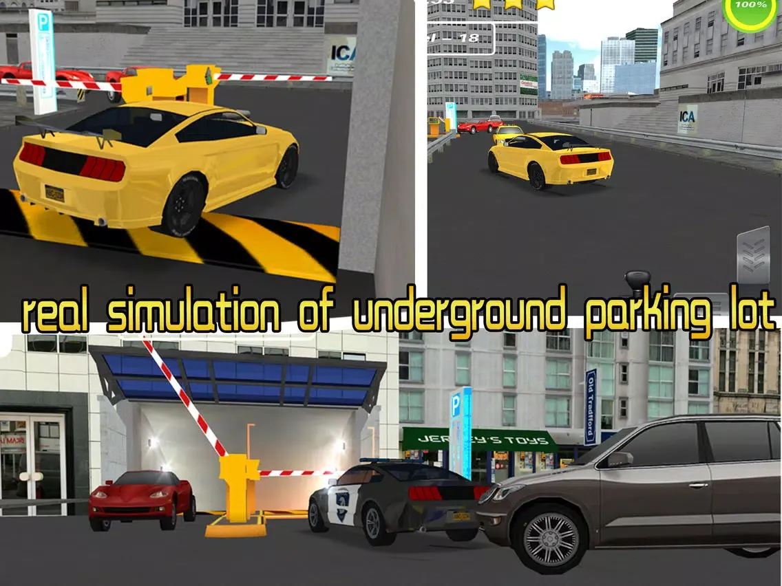 Parking 3D:Underground iPad 应用截图