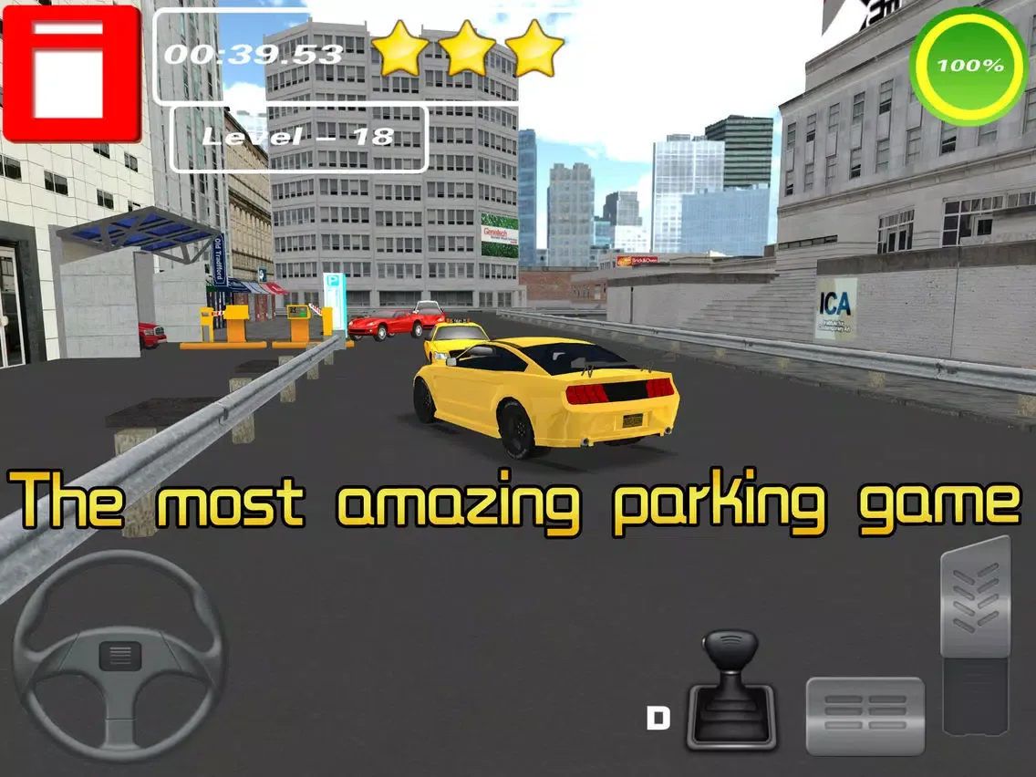 Parking 3D:Underground iPad 应用截图