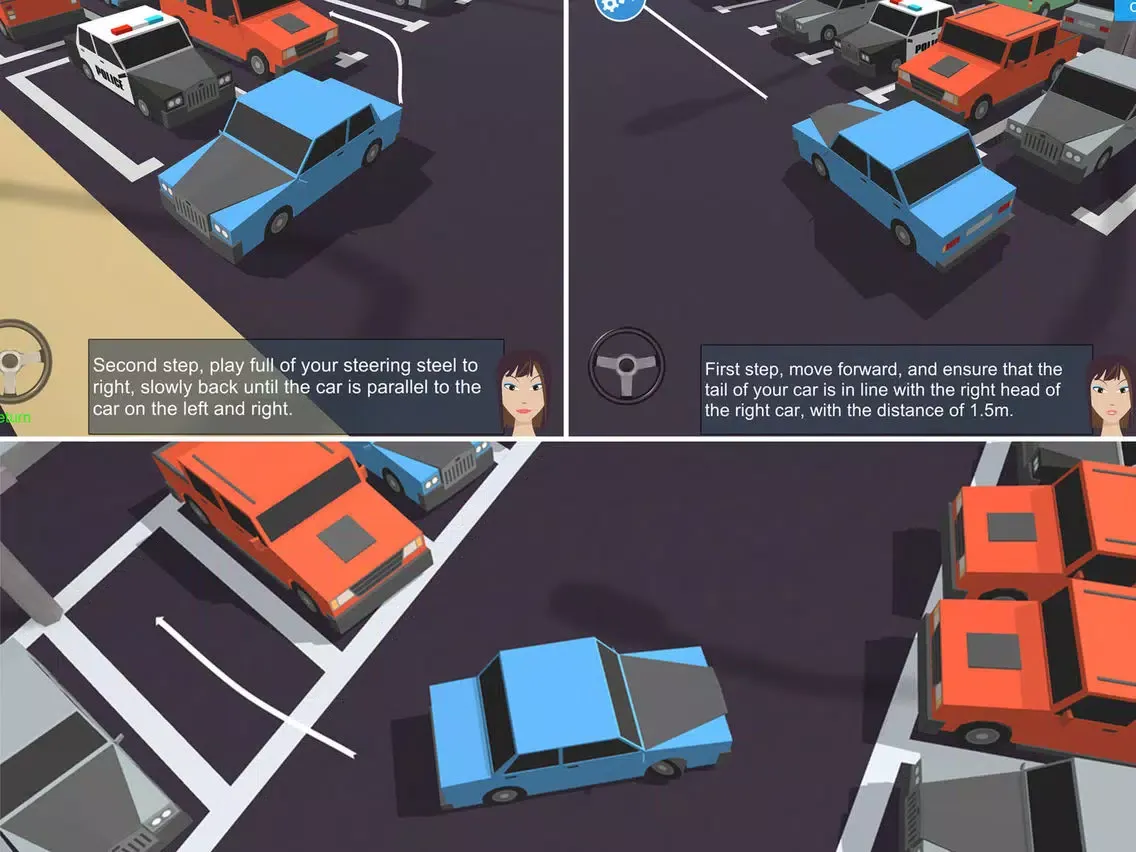 Parking School -Your pocket bible of parking skill iPad  Screenshots
