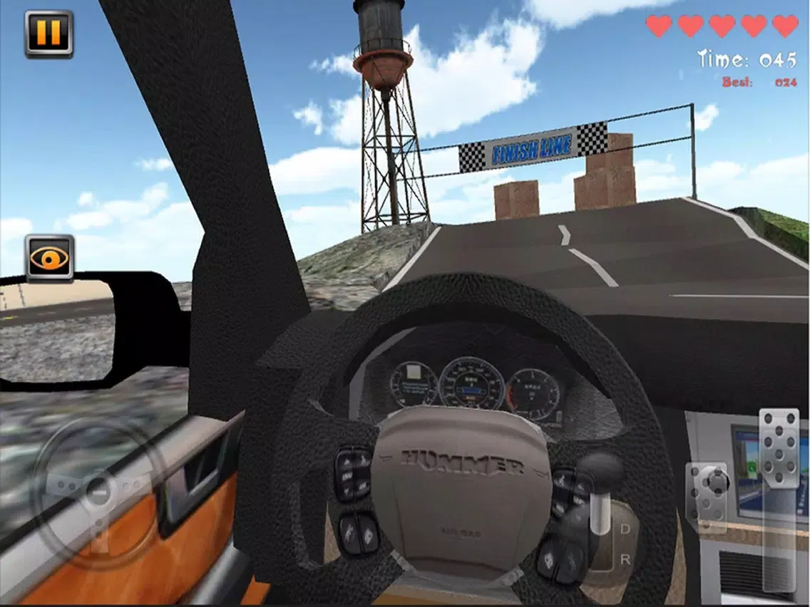 Tangkapan layar Skyway Challenge 3D - Most Intense and Exciting iPad 