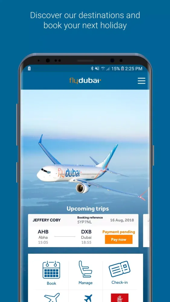 flydubai Screenshots