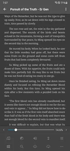 Screenshot di Moon+ Reader Pro