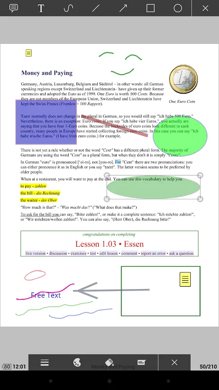 Capturas de pantalla de PDF Plugin - Moon+ Reader