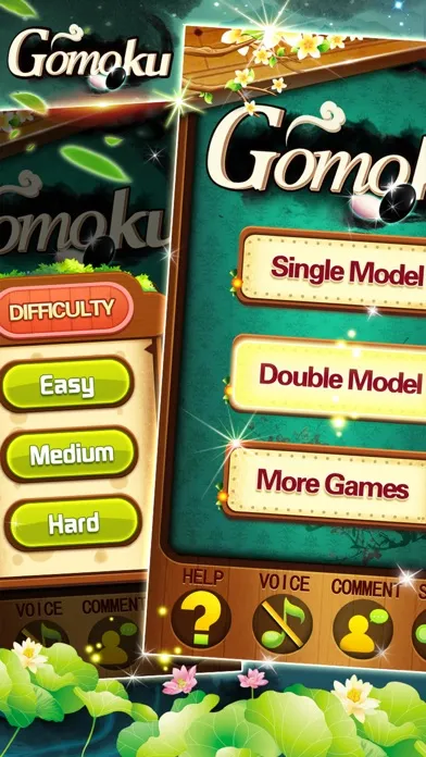 Скриншоты Gomoku-brain game
