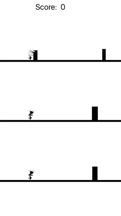 Ảnh chụp màn hình của Stickman Parkour-run and jump