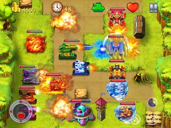 Tank Rush - tank war iPad  スクリーンショット
