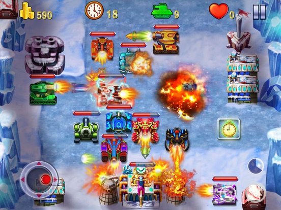 Capturas de tela do Tank Rush - tank war iPad 