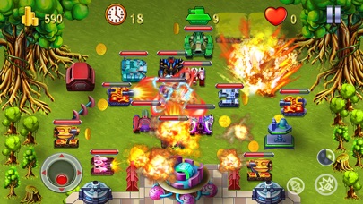Capturas de tela do Tank Rush - tank war