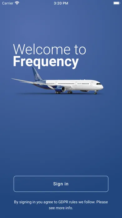 Captures d'écran de Frequency Communications