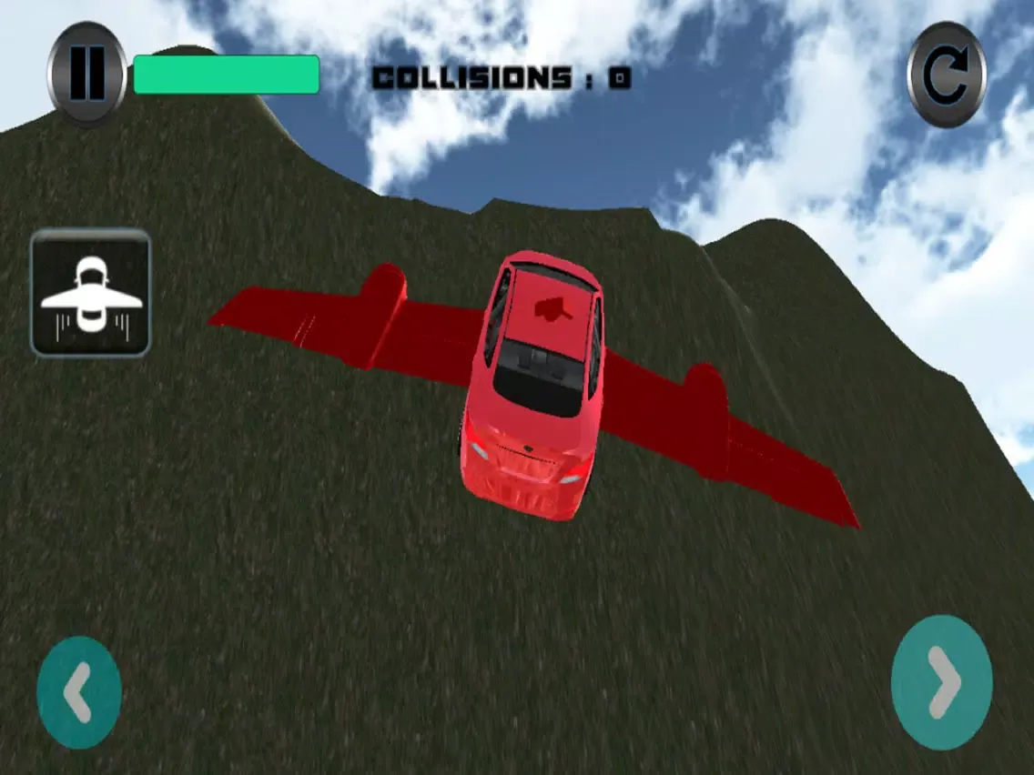 Скриншоты Futuristic Flying Car Driving iPad 