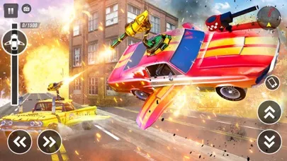 Capturas de pantalla de Flying Car: Robot Car Games