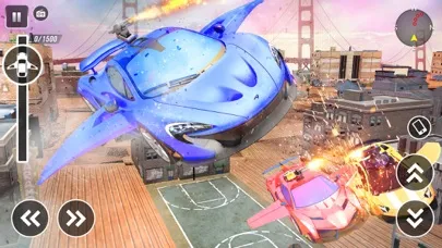 Capturas de pantalla de Flying Car: Robot Car Games