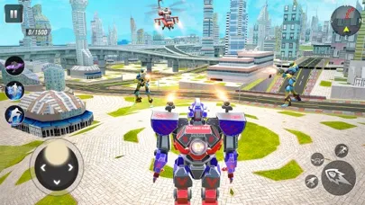 Capturas de pantalla de Flying Car: Robot Car Games
