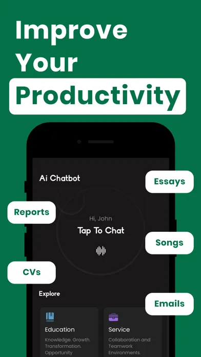 Chat & Ask Ai Anything Screenshots