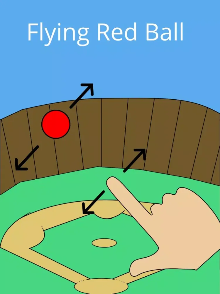 Captures d'écran de Flying Red Ball iPad 