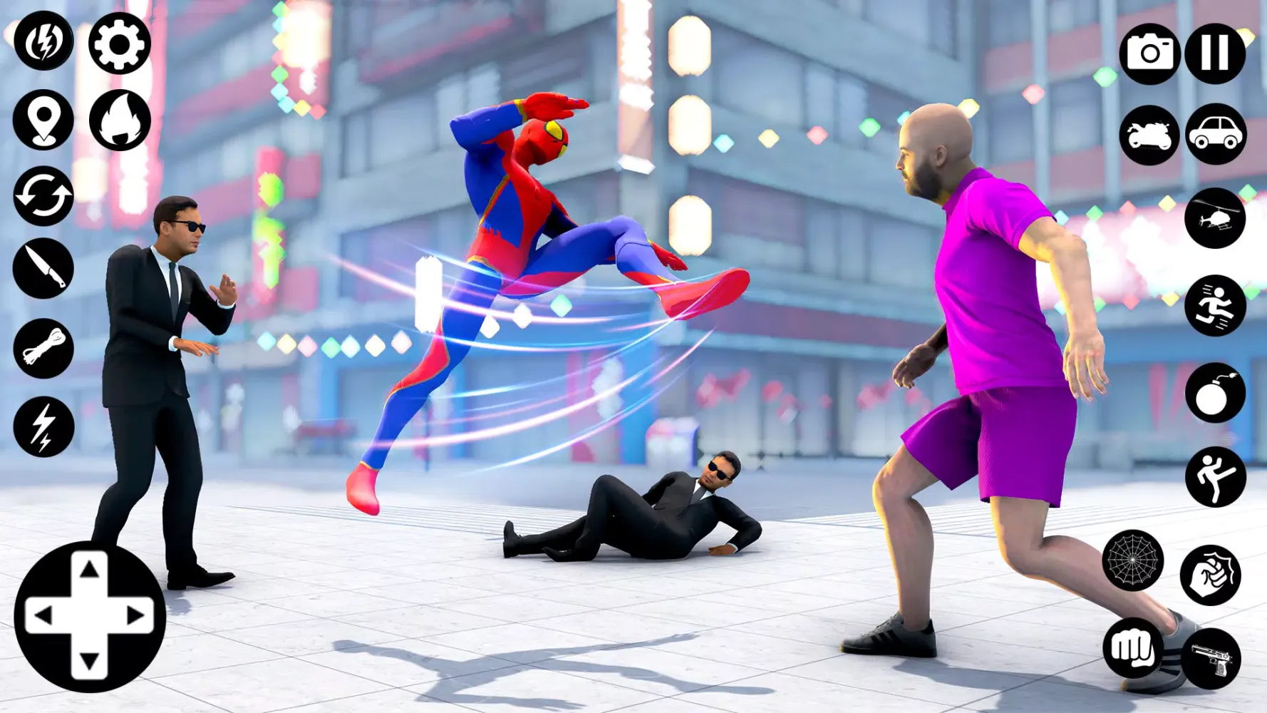 صور Flying Spider - Hero Man Games