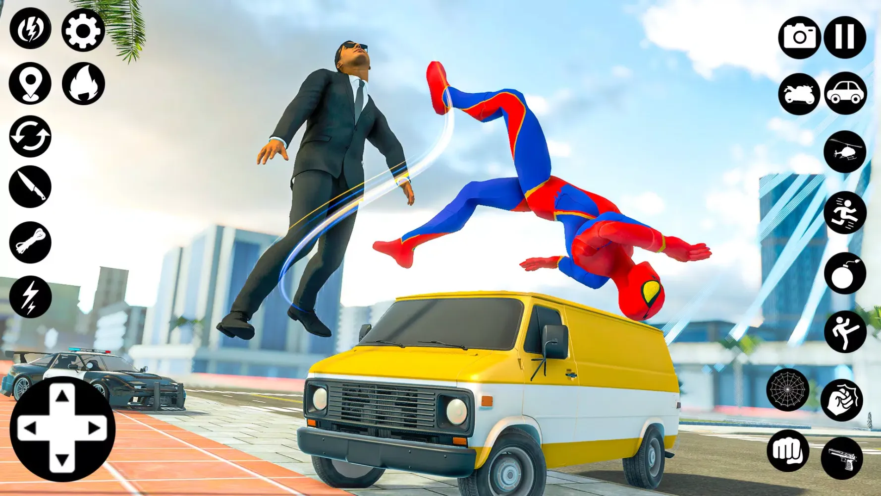 صور Flying Spider - Hero Man Games