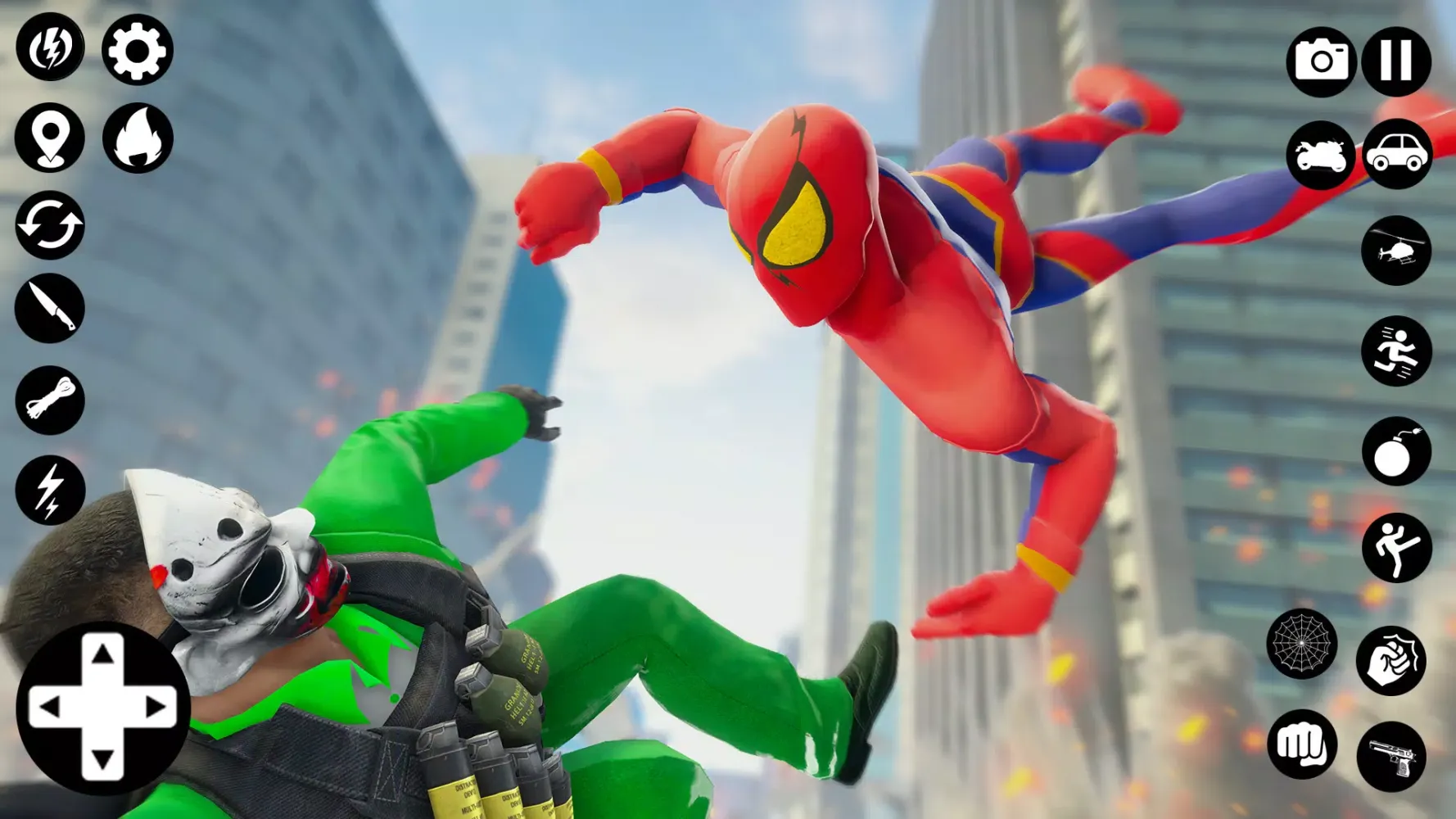 صور Flying Spider - Hero Man Games