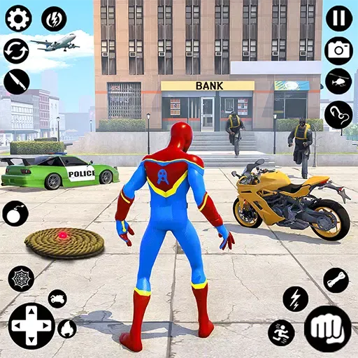 صور Flying Spider - Hero Man Games