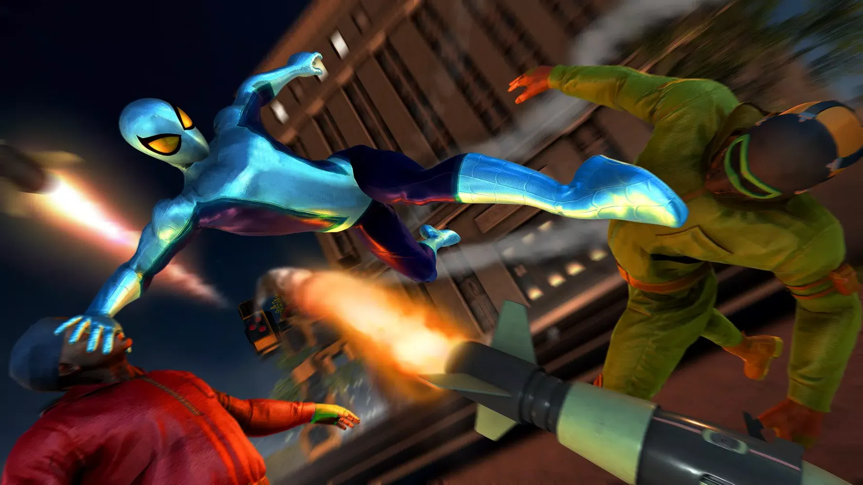 Flying Spider Fighter Sim Game Screenshots