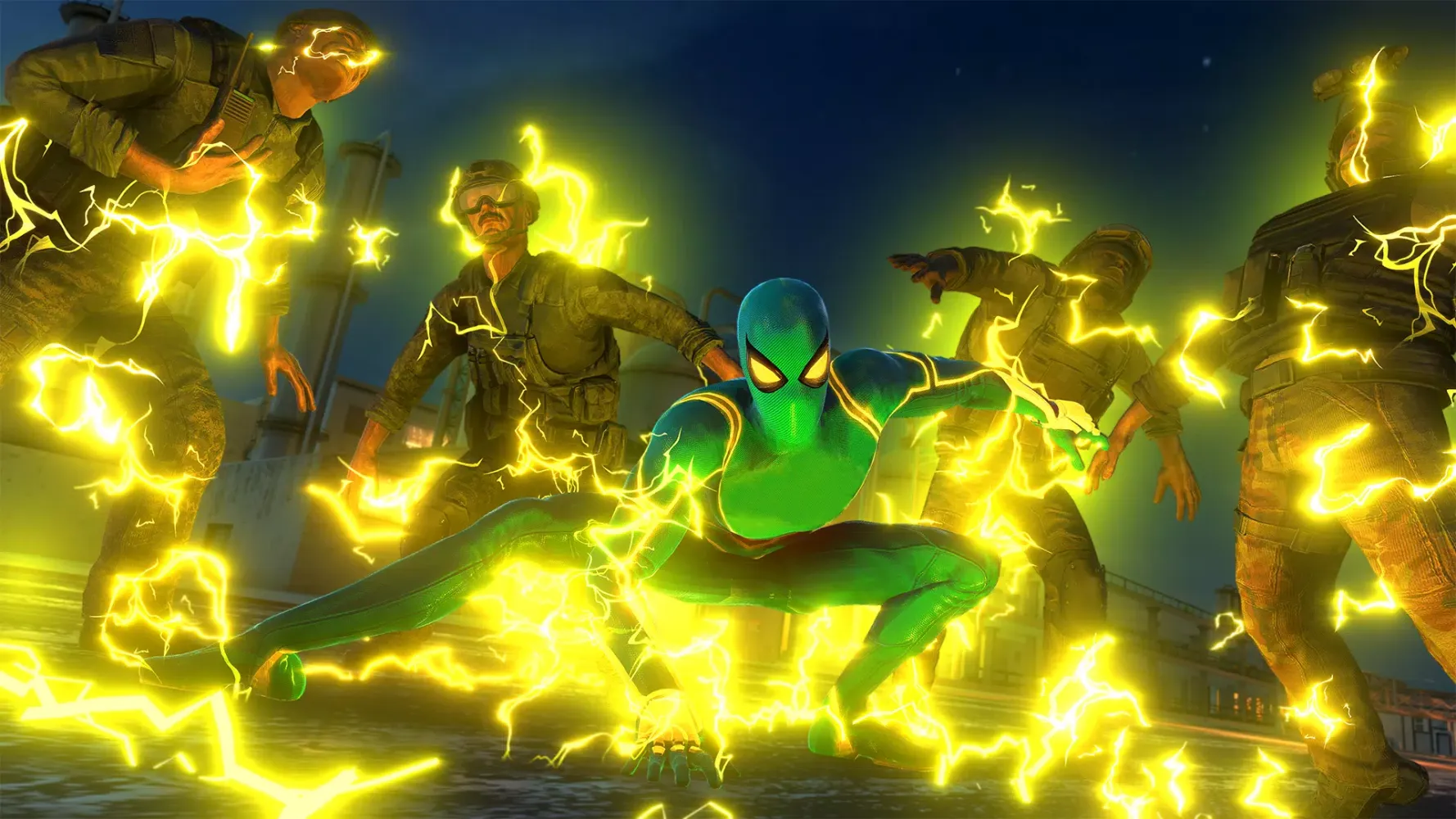 Flying Spider Fighter Sim Game Screenshots