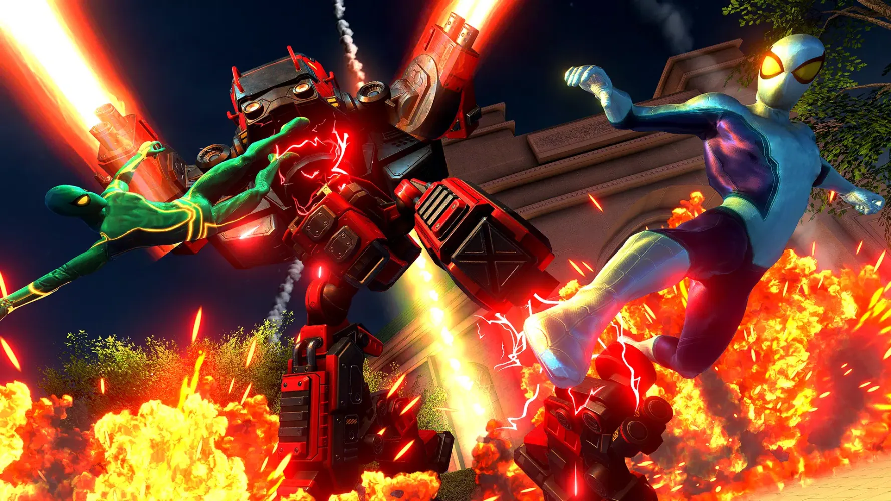 Flying Spider Fighter Sim Game Screenshots