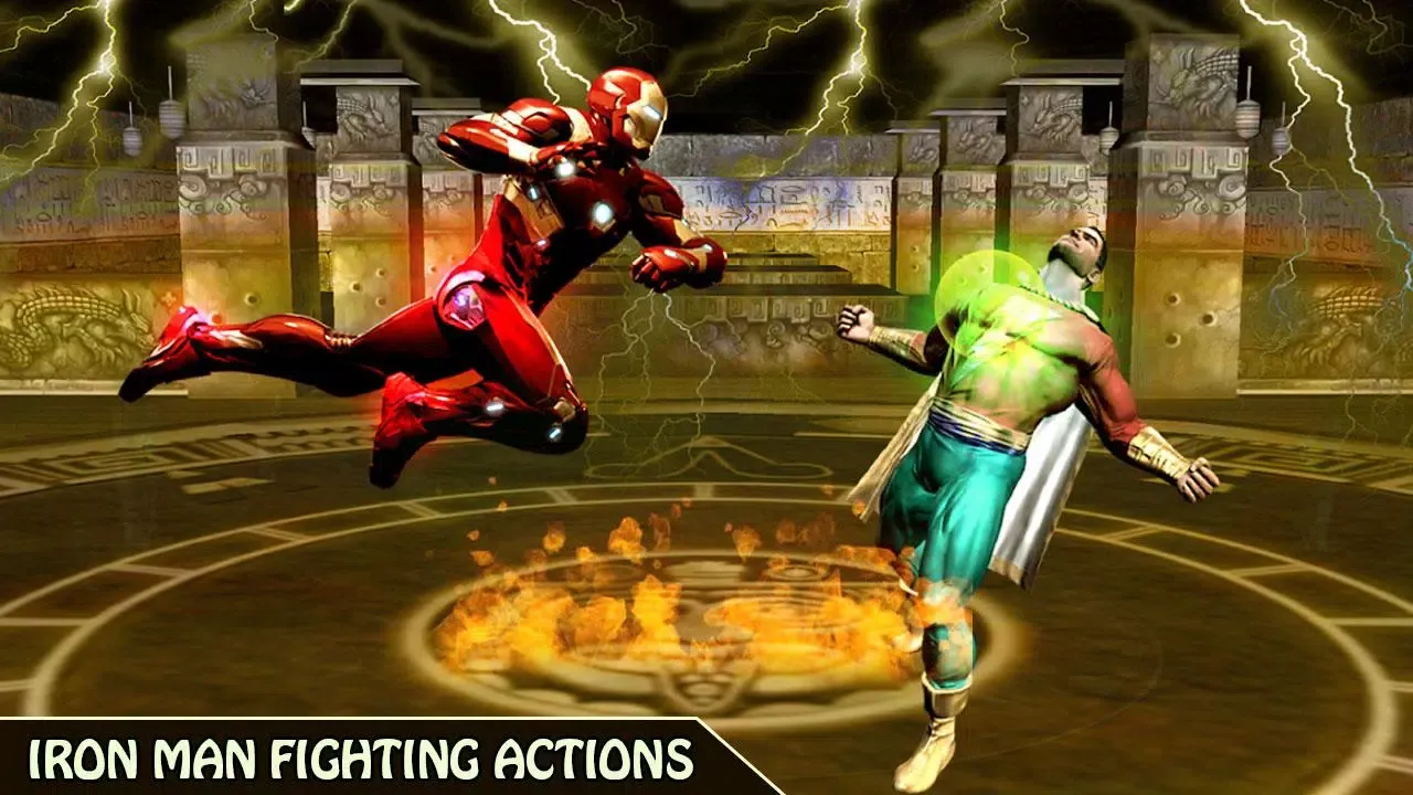 Flying Iron Superhero 2018-City Rescue Mission应用截图