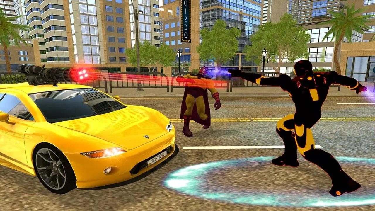 Flying Iron Superhero 2018-City Rescue Mission应用截图