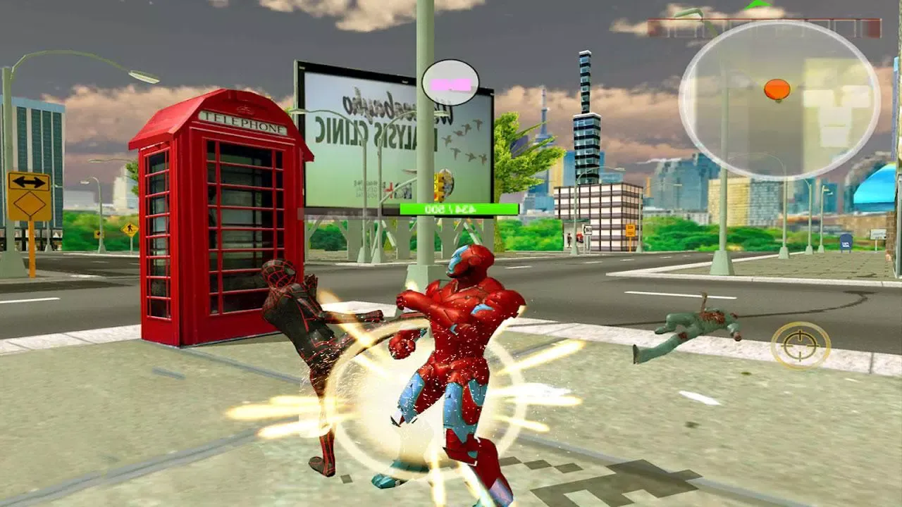 Flying Iron Superhero 2018-City Rescue Mission应用截图