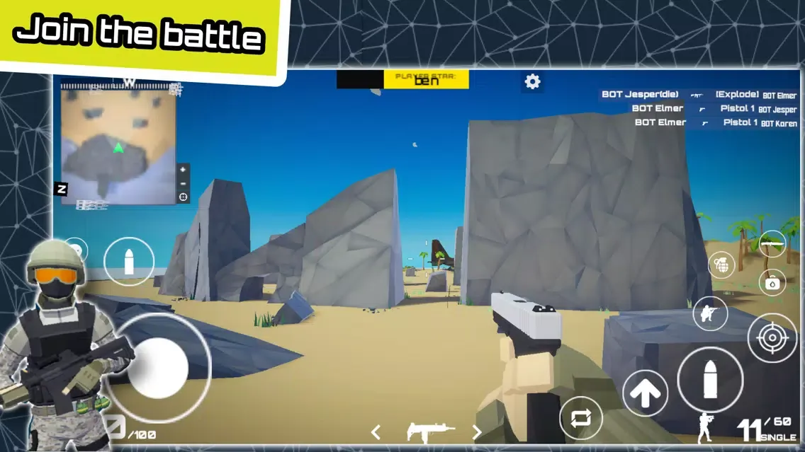 Capturas de pantalla de Team Troopers Mobile