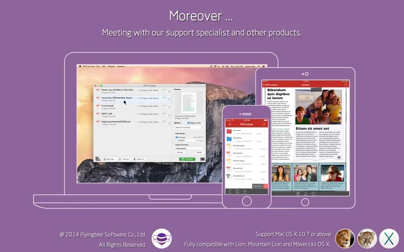 PDF to Excel OCR Converter Pro Screenshots