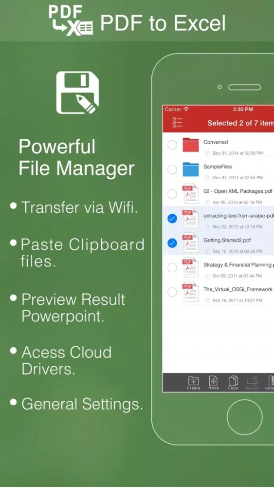 PDF to Excel Pro Ekran Görüntüleri