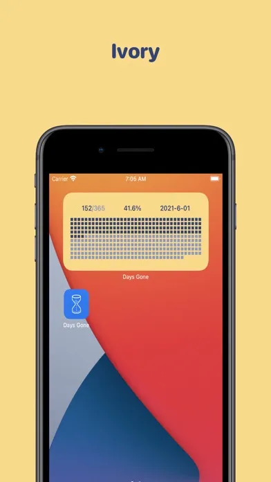 ภาพหน้าจอของ Days Tracker