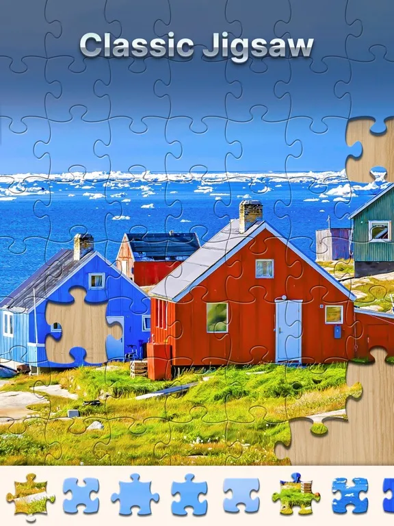 Anima Jigsaw for Seniors iPad  স্ক্রিনশট