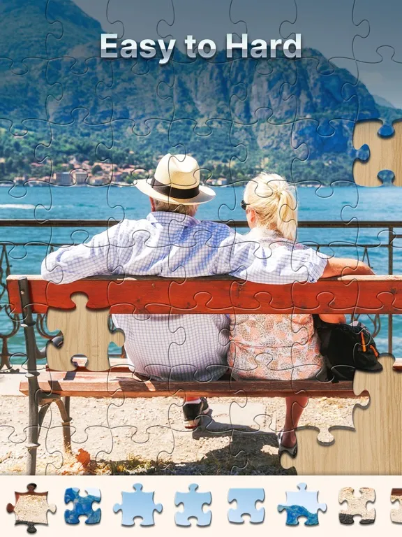 Anima Jigsaw for Seniors iPad  স্ক্রিনশট
