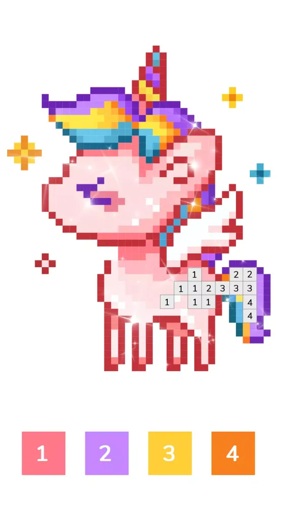 Color by Pixel - Pixel Number Screenshots