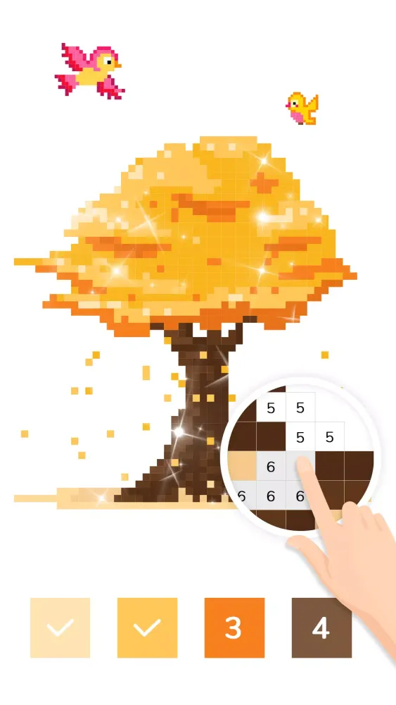 Color by Pixel - Pixel Number Screenshots