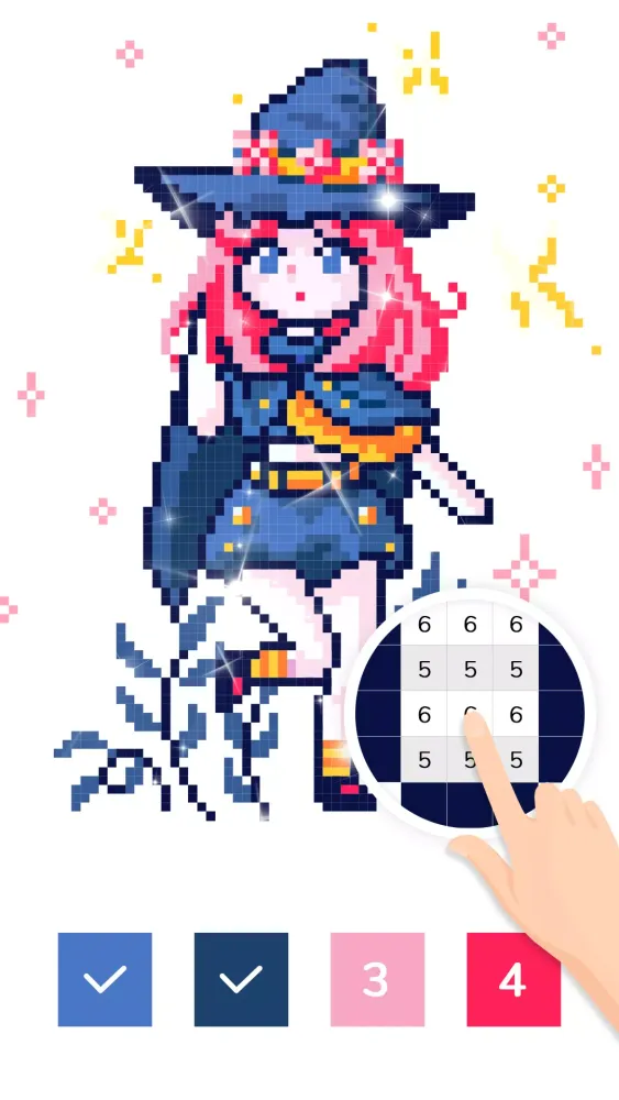 Color by Pixel - Pixel Number Screenshots