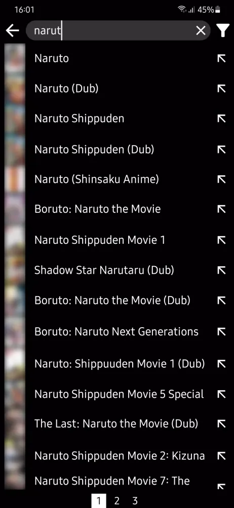 Capturas de tela do Watch Anime - Wanim