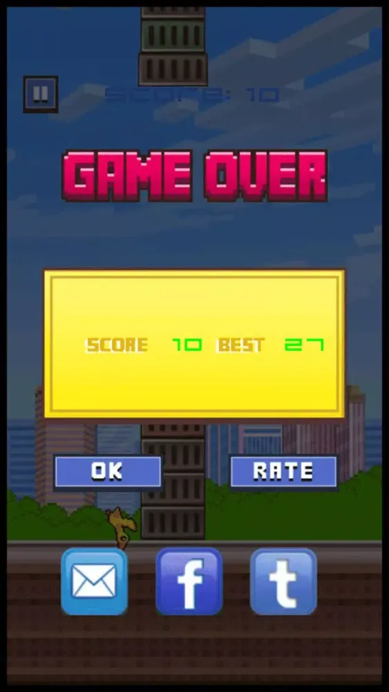 صور Duck Bird Flyer Game - don't hit the slide block