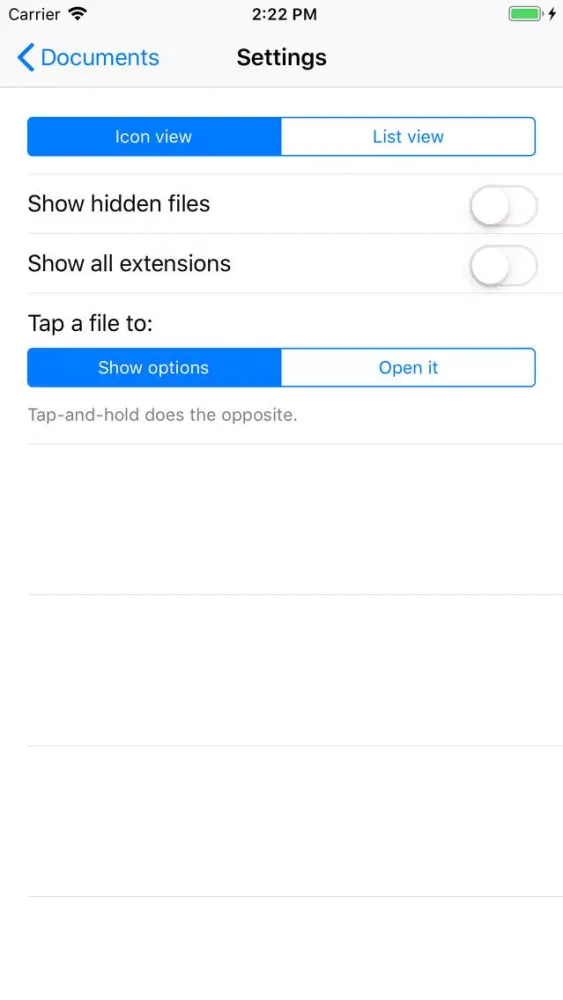 Presence: file access for Mac Ekran Görüntüleri